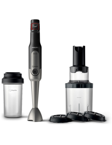 Mixer vertical Philips Viva Colelction HR2656 90, 800 W, viteza variabila, ProMix, spiralizator, recipient on-the-go, Mixer vertical Philips Viva Colelction HR2656 90, 800 W, viteza variabila, ProMix, spiralizator, recipient on-the-go,