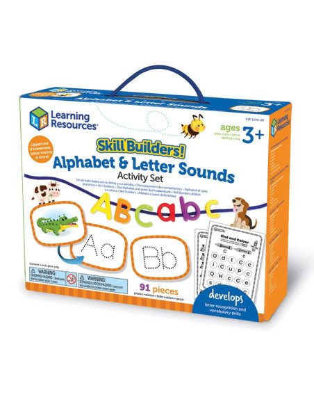 Set activitati educative - Alfabet & sunete,LSP1244-UK