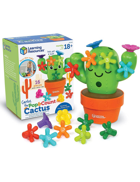 Joc de potrivire cu numere - Cactusul Carlos,LER9125