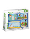 Puzzle - Adevarul gol-golut (60 piese),EDU004
