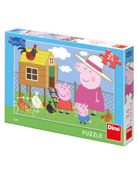 Puzzle - Peppa Pig - Puisorii (24 piese),351615