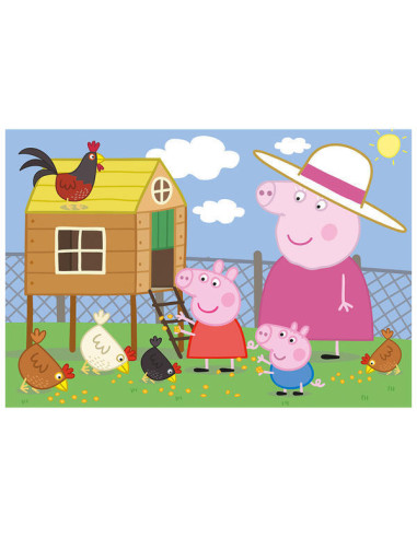 Puzzle - Peppa Pig - Puisorii (24 piese),351615