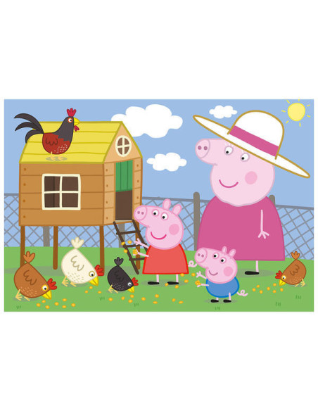 Puzzle - Peppa Pig - Puisorii (24 piese),351615