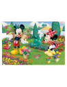Puzzle 2 in 1 - Minnie la treaba (2 x 77 piese),386112
