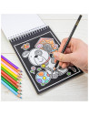 Planse din catifea pentru colorat - Animalute,1004966