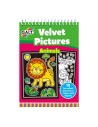 Planse din catifea pentru colorat - Animalute,1004966
