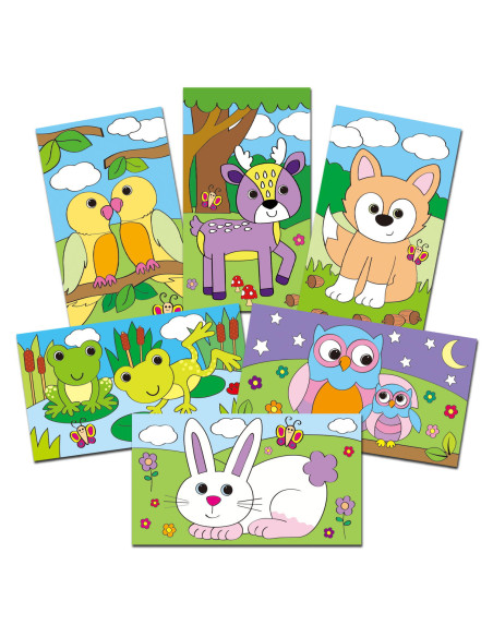 Set creativ de razuit - Animalute,1005470