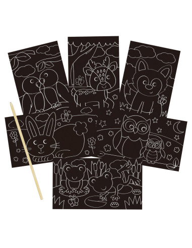 Set creativ de razuit - Animalute,1005470