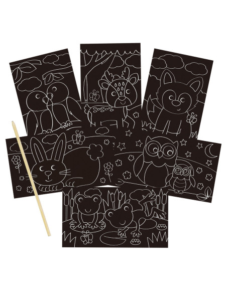 Set creativ de razuit - Animalute,1005470