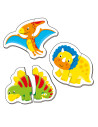 Baby Puzzle: Dinozauri (2 piese),1005455