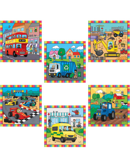 Baby Water Magic: Carte de colorat Vehicule,1005458