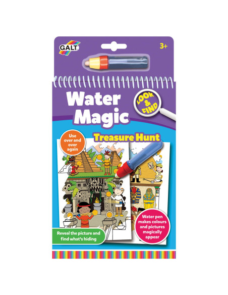 Water Magic: Carte de colorat Vanatoarea de comori,1005551