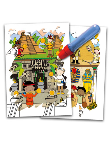 Water Magic: Carte de colorat Vanatoarea de comori,1005551