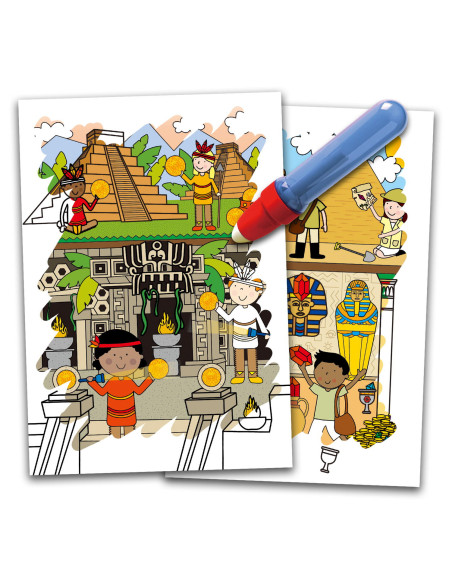 Water Magic: Carte de colorat Vanatoarea de comori,1005551