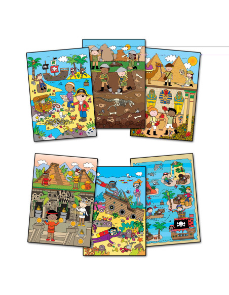 Water Magic: Carte de colorat Vanatoarea de comori,1005551