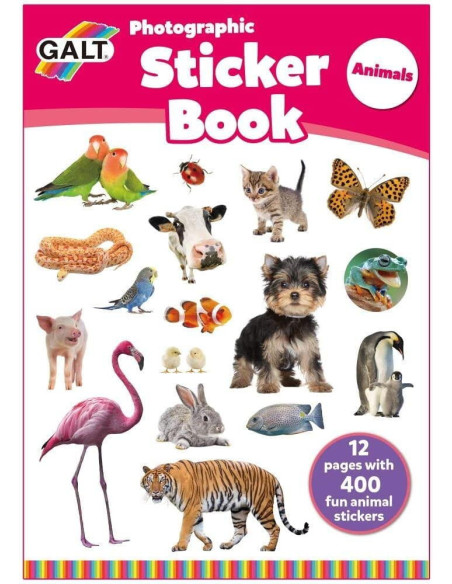 Carte cu abtibilduri - Animalute,1005032