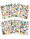 Carte cu abtibilduri - Animalute,1005032