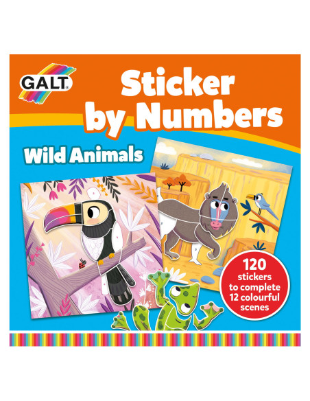 Cartea mea cu stickere - Animalute salbatice,1005530