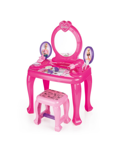 Masuta de toaleta cu scaun - Barbie,B1609