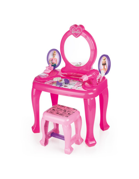 Masuta de toaleta cu scaun - Barbie,B1609