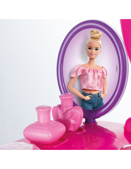 Masuta de toaleta cu scaun - Barbie,B1609