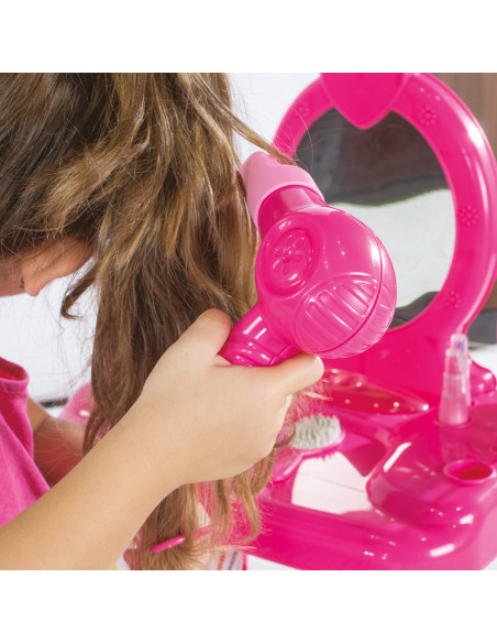 Masuta de toaleta cu scaun - Barbie,B1609