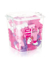 Cuburi mari de construit in cutie - Unicorn (100 piese),D2556