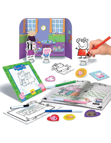 Kit creatie cu ghiozdanel - Peppa Pig,L95841