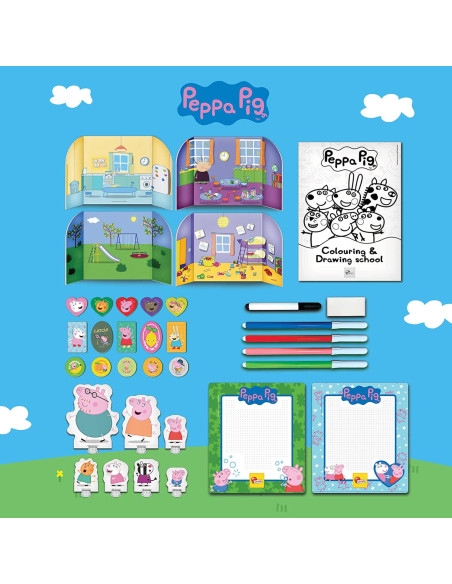 Kit creatie cu ghiozdanel - Peppa Pig,L95841