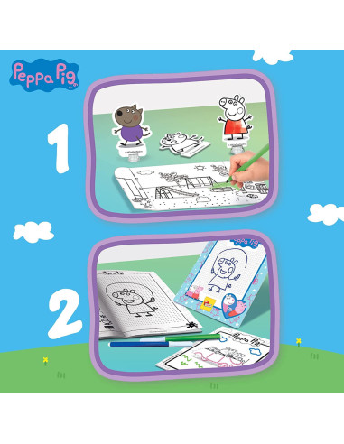 Kit creatie cu ghiozdanel - Peppa Pig,L95841
