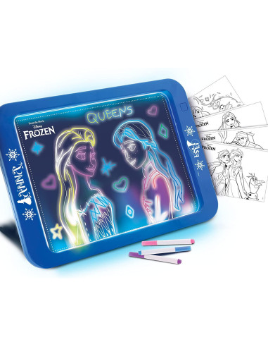 Tablita Frozen pentru desen cu LED,L92949