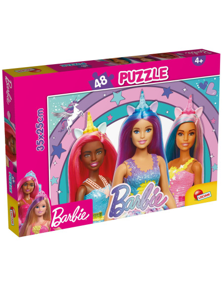 Puzzle - Barbie si magia unicornului (48 piese),L99436