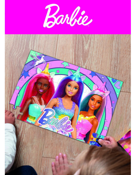 Puzzle - Barbie si magia unicornului (48 piese),L99436