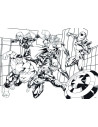 Puzzle de colorat - Avengers (48 de piese),L99641