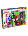 Puzzle de colorat - Distractie cu paienjenelul Marvel si
