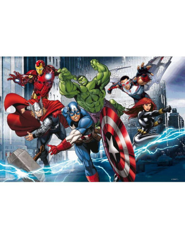 Puzzle de colorat - Avengers (60 de piese),L99696