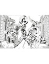 Puzzle de colorat - Avengers (60 de piese),L99696
