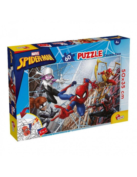 Puzzle de colorat - Aventurile lui Spiderman (60 de