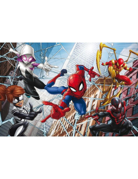 Puzzle de colorat - Aventurile lui Spiderman (60 de