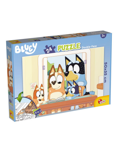 Puzzle de colorat - Bluey (24 de piese),L99566