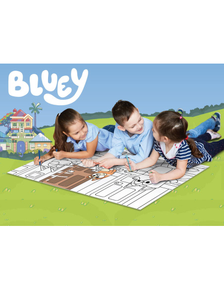 Puzzle de colorat - Bluey (24 de piese),L99566