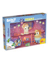 Puzzle de colorat - Bluey si ora de povesti (24 piese),L99542