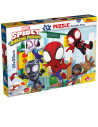 Puzzle de colorat - Paienjenelul Marvel și prietenii lui