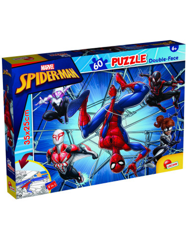 Puzzle de colorat - Spiderman (60 de piese),L99634