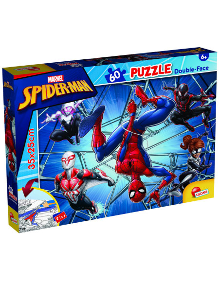 Puzzle de colorat - Spiderman (60 de piese),L99634