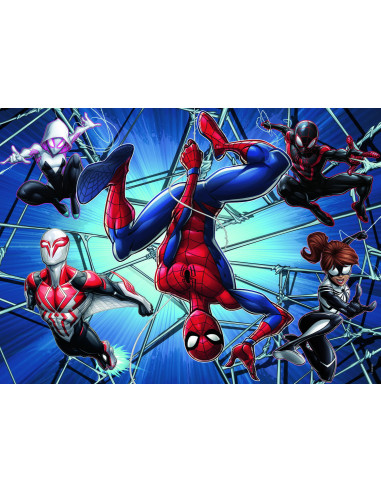 Puzzle de colorat - Spiderman (60 de piese),L99634