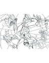 Puzzle de colorat - Spiderman (60 de piese),L99634