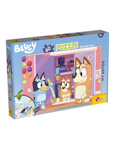 Puzzle de colorat maxi - Bluey (60 de piese),L99573