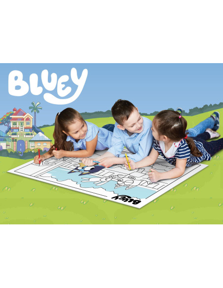 Puzzle de colorat maxi - Bluey (60 de piese),L99573
