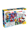 Puzzle de colorat maxi - Paienjenelul Marvel si prietenii lui